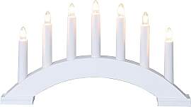 EGLO Lichterbogen Weihnachten mit 7 Kerzen,