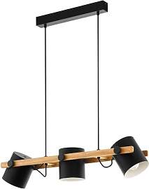 EGLO Pendellampe Hornwood, 3 flammige Vintage