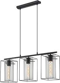 EGLO Pendellampe Loncino, 3 flammige Vintage