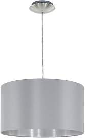 EGLO Pendellampe Maserlo, 1 flammige Textil