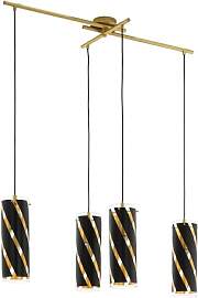 EGLO Pendellampe Pinto Nero 1, 4 flammige