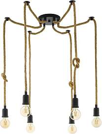 EGLO Pendellampe Rampside, 6 flammige Vintage