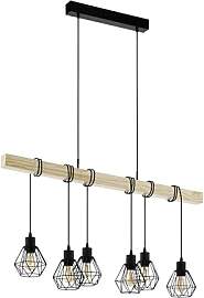 EGLO Pendellampe Townshend 5, 6 flammige Vintage