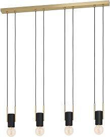 EGLO Pendelleuchte Bitachito, 4 flammige