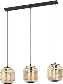 EGLO Pendelleuchte Bordesley, 3 flammige