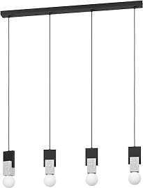 EGLO Pendelleuchte Lobatia, 4 flammige