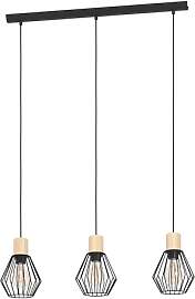 EGLO Pendelleuchte Palmorla, 3 flammige
