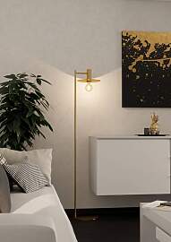 EGLO Stehlampe "ESCANDELL", gold