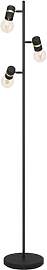 EGLO Stehlampe Lurone, Eck Standleuchte mit 3