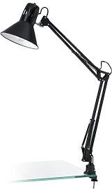 EGLO Tischlampe Firmo, 1 flammige Klemmlampe