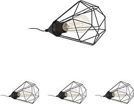 EGLO Tischlampe Tarbes, 1 flammige Vintage