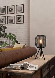 EGLO Tischleuchte "RINROE Tischlampe,Stahl,