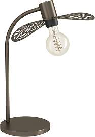 EGLO Tischleuchte "SWABY Tischlampe - Stahl - 