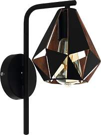 EGLO Wandlampe Carlton 4, 1 flammige Vintage