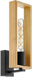 EGLO Wandlampe Littleton, Vintage Wandleuchte im