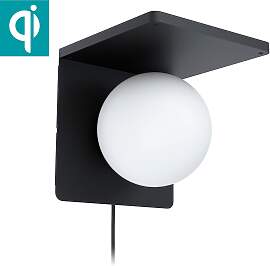 EGLO Wandleuchte "CIGLIE", schwarz
