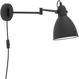 EGLO Wandleuchte "SAN PERI Wandlampe, Stahl,