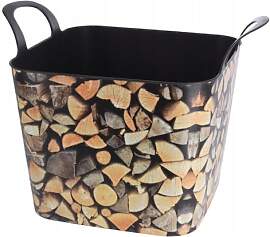 E.H. Flexibler Kunststoff Holz Log Design