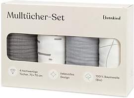 Ehrenkind® Mulltücher Baby 70x70 cm Premium