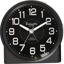 Eichmüller Funkwecker schwarz 9890-09 sehr gut