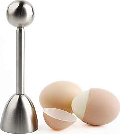 Eierköpfer Edelstahl Eier Cutter für Weiches
