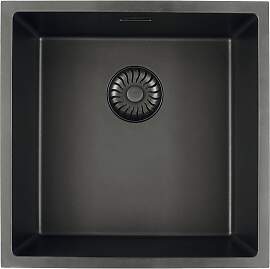 Einbauspüle Solido 2D in schwarz