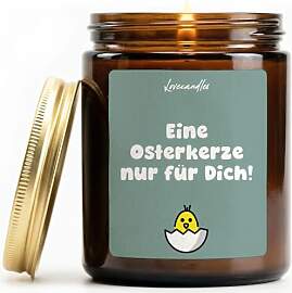 Eine Osterkerze nur für Dich! - Duftkerze mit
