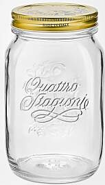 Einmachglas BORMIOLI ROCCO "Quattro