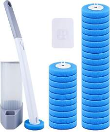 Einweg Toilettenbürste，1Pcs Set Klobürste