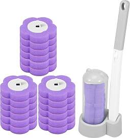 Einweg-ToilettenbüRste 4er Set VerläNgertem