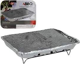 Einweggrill mit Holzkohle - Einweg Grill 31 x 24
