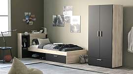 Einzelbett DEMEYERE GROUP "Life",