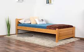 Einzelbett / Gästebett Kiefer massiv Vollholz