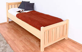 Einzelbett / Gästebett Kiefer massiv Vollholz