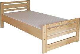 Einzelbett / Gästebett Kiefer massiv Vollholz
