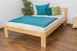 Einzelbett / Gästebett Kiefer massiv Vollholz
