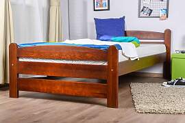Einzelbett / Gästebett Kiefer massiv Vollholz