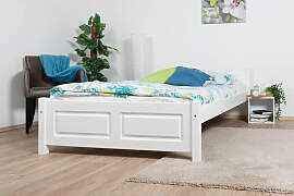 Einzelbett / Gästebett Kiefer massiv Vollholz