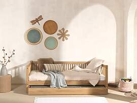 Einzelbett HOME AFFAIRE "Forrest 90/200 aus