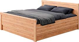 Einzelbett PRIESS "Arnsberg", braun