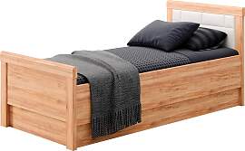 Einzelbett PRIESS "Arnsberg", braun