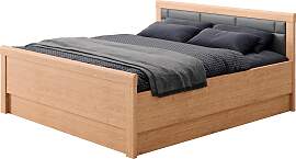 Einzelbett PRIESS "Arnsberg", braun