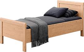 Einzelbett PRIESS "Arnsberg", braun