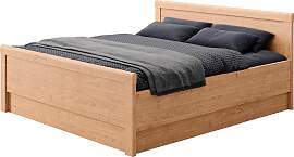 Einzelbett PRIESS "Arnsberg", braun