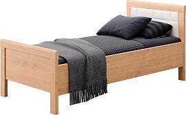 Einzelbett PRIESS "Arnsberg", braun
