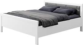 Einzelbett PRIESS "Arnsberg", weiß