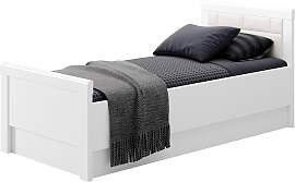 Einzelbett PRIESS "Arnsberg", weiß
