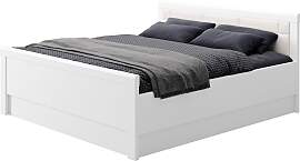 Einzelbett PRIESS "Arnsberg", weiß