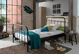 Einzelbett VIPACK "New York, Bettgestell