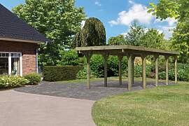 Einzelcarport KARIBU "»Classic 3 SET«